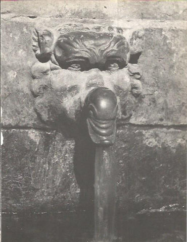 LAMINA V00268: Boquilla de fuente en Guissona, Lerida