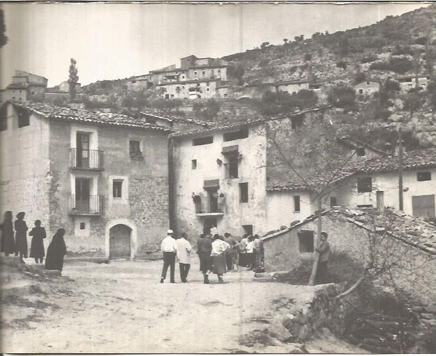 LAMINA V00304: Vista casas en Ametlla d'Ager, Lerida