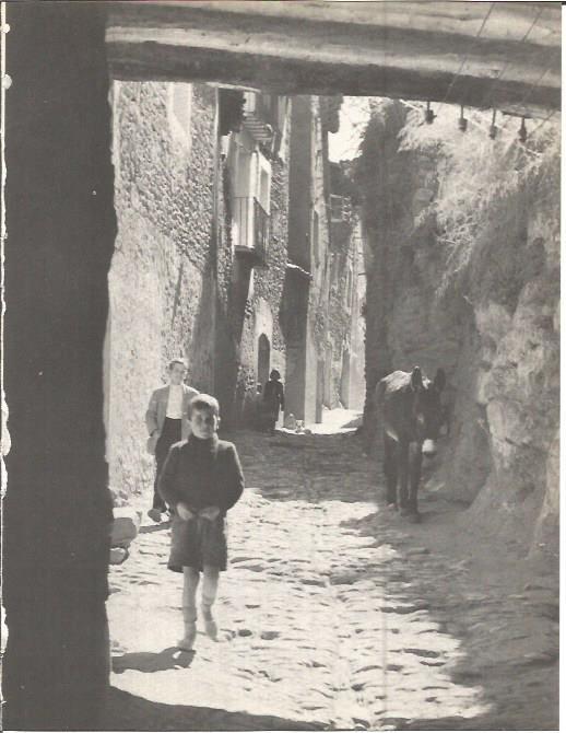 LAMINA V00300: Callejon en Ager, Lerida
