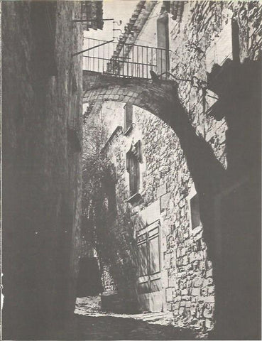 LAMINA V00260: Callejon en la Segarra, Lerida