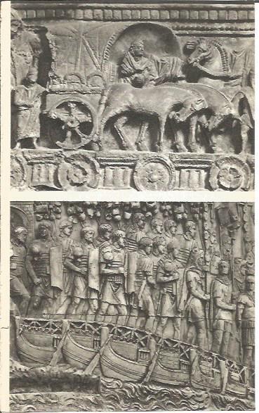 LAMINA V00375: Detalle frisos de epoca romana