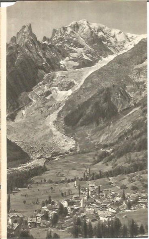 LAMINA V00373: Monte Blanco desde Entreves, Italia