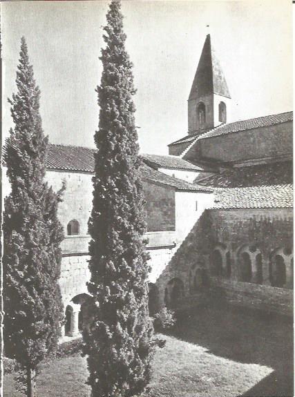 LAMINA V00371: Abadia cisterciense del Thoronet, Francia