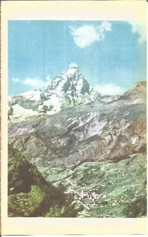 LAMINA V00385: Monte Cervino desde el Valtournanche, Italia