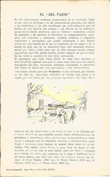 LAMINA V00386: Ilustracion de pista de esqui