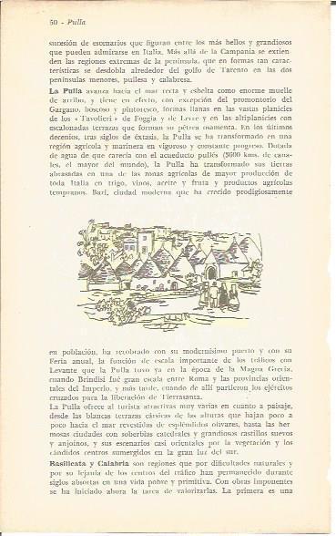 LAMINA V00401: Ilustracion de pueblo