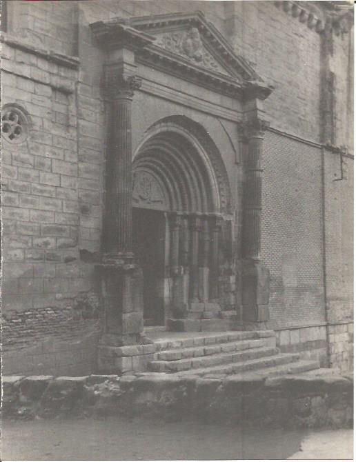 LAMINA V00325: Portalada parroquia de Tamarit de Llitera, Lerida