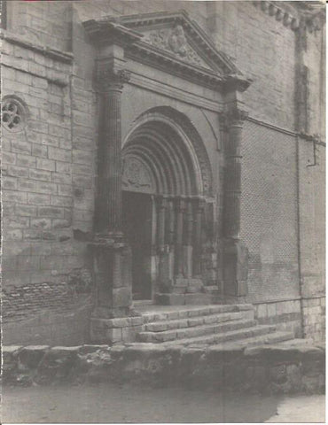 LAMINA V00325: Portalada parroquia de Tamarit de Llitera, Lerida