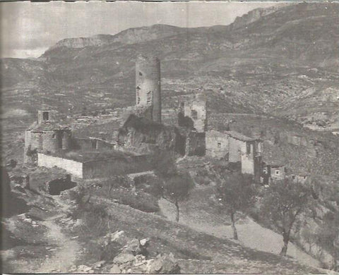 LAMINA V00321: Vista aerea Baronia de Sant Hoisme en Fontllonga, Lerida