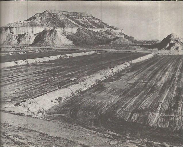 LAMINA V00337: Campos de cultivo entrada en Albalat, Lerida