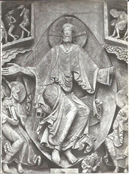 LAMINA V00343: Dintel iglesia Sant Genis les Fonts, Francia