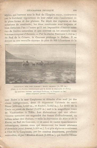 LAMINA V00068: Caravana en Siberia