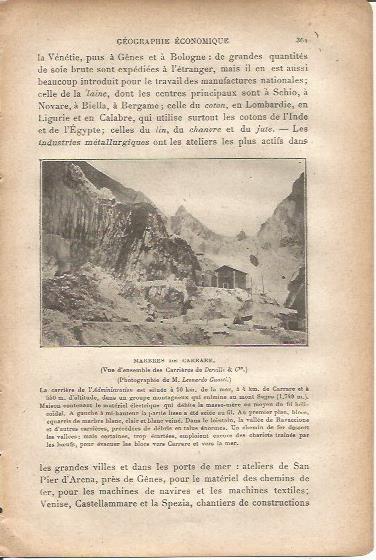 LAMINA V00065: Cantera de los marmoles de Carrara, Italia