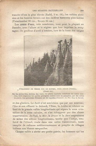 LAMINA V00055: Montañas en el Tirol