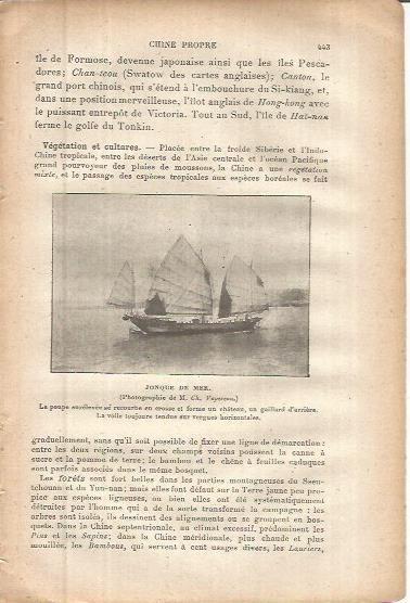LAMINA V00082: Embarcacion de China