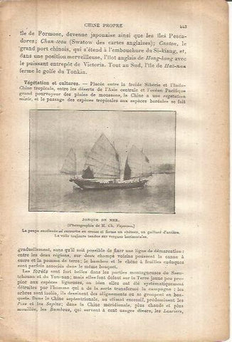 LAMINA V00082: Embarcacion de China