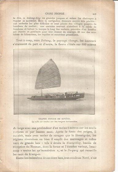 LAMINA V00081: Tipica embarcacion de China