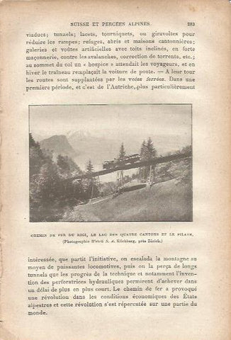 LAMINA V00052: Vista aerea Alpes Suizos