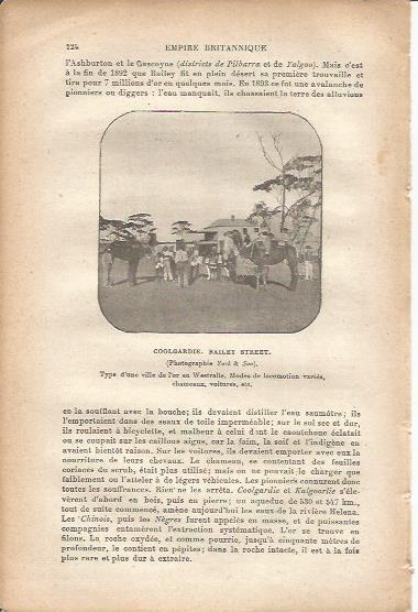 LAMINA V00020: Bailey Street en Coolgardie