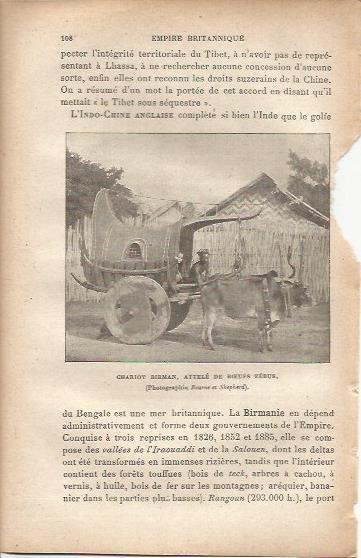 LAMINA V00018: Carro birmano