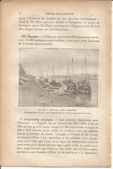 LAMINA V00010: Vista Nilo, Egipto