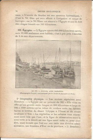 LAMINA V00010: Vista Nilo, Egipto