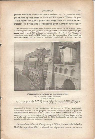 LAMINA V00046: Instalaciones en el puerto de Henrichenburg, Alemania