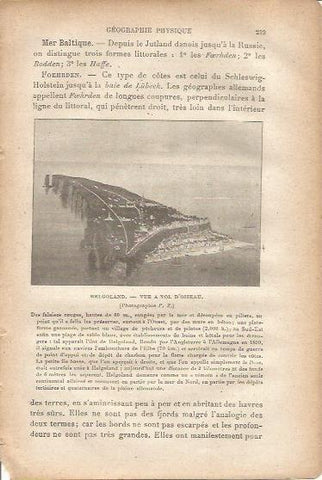 LAMINA V00043: Vista aerea de Helgoland, Alemania