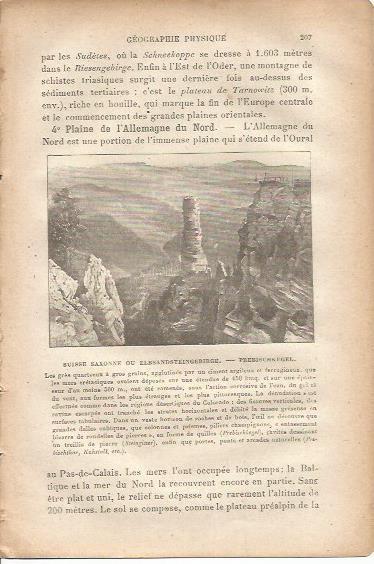 LAMINA V00040: Montañas en el canton sajon de Suiza