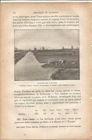 LAMINA V00035: Poblado en Zaandam, Paises Bajos
