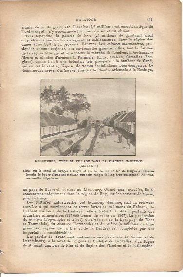 LAMINA V00033: Pueblo de Lisseweghe, Belgica