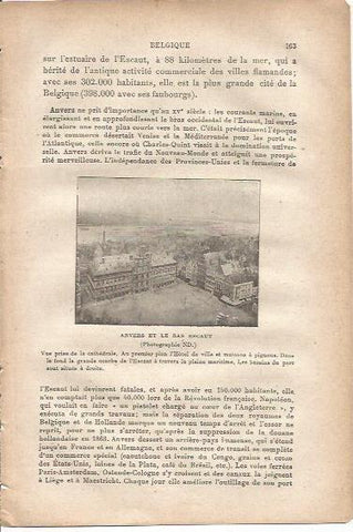 LAMINA V00032: Fotografia de la Catedral de Anvers, Belgica