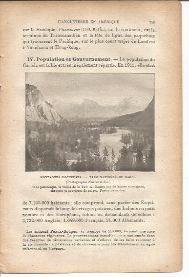 LAMINA V00028: Parque Nacional de Banff