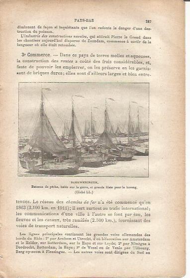 LAMINA V00038: Barcos de pesca en los Paises Bajos