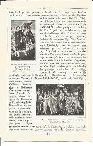 LAMINA V00170: Alegoria de la Primavera, por Botticelli