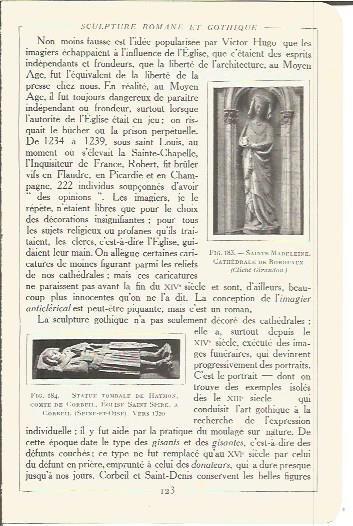 LAMINA V00159: Tumba de Haymon, Conde de Corbeil, Francia 