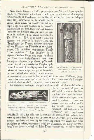 LAMINA V00159: Tumba de Haymon, Conde de Corbeil, Francia 