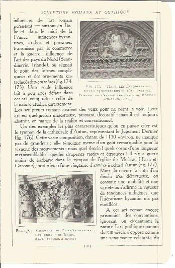 LAMINA V00157: Capitel de la Catedral de Reims, Francia