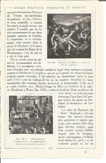 LAMINA V00192: Pinturas por Rafael y Pinturicchio