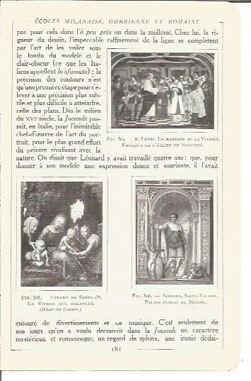 LAMINA V00186: Obras por B. Luini y Cesare da Cesto