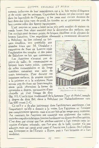 LAMINA V00119: Reconstruccion de un ziggurat