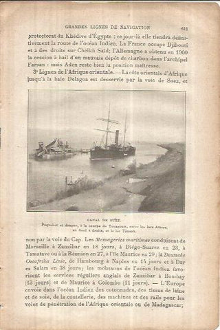 LAMINA V00109: Canal de Suez, Egipto