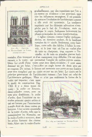 LAMINA V00151: Vistas de Notre Dame en Paris