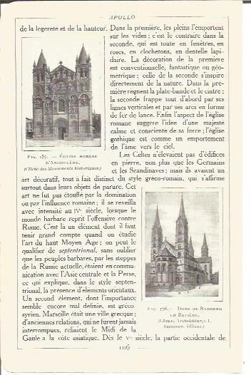 LAMINA V00150: Iglesia de Angouleme, Francia