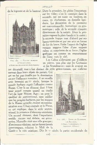 LAMINA V00150: Iglesia de Angouleme, Francia