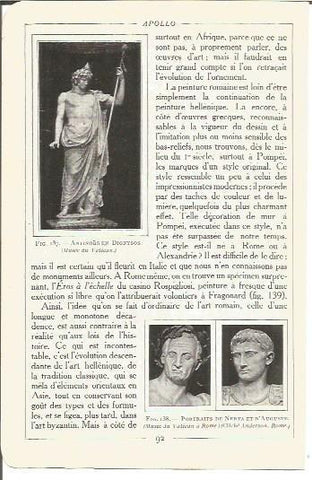 LAMINA V00145: Retratos de los emperadores de Nerva y Augusto