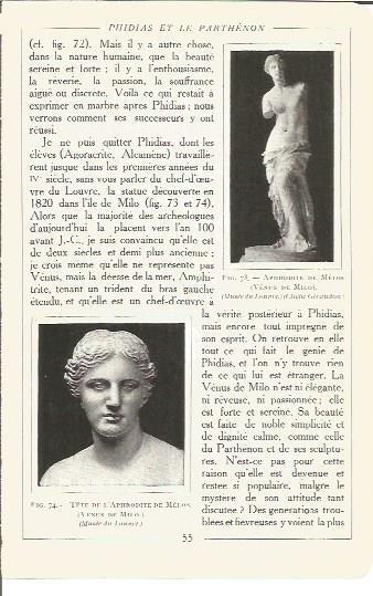 LAMINA V00129: Venus de Milo en Museo del Louvre, Paris