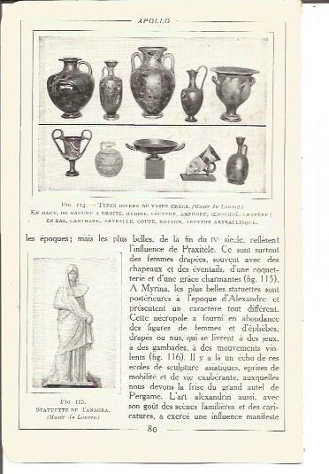 LAMINA V00139: Tipos de vasos griegos