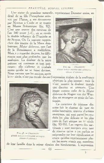 LAMINA V00134: Fragmento estela funeraria atica, Museo de Atenas