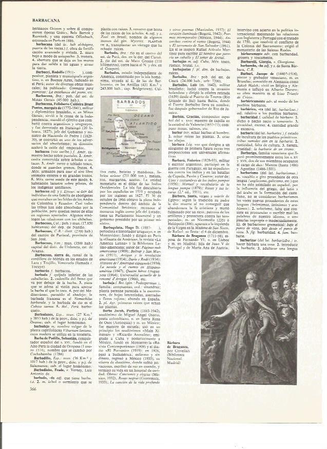 LAMINA V00947: Barbara de Braganza por Crivellari